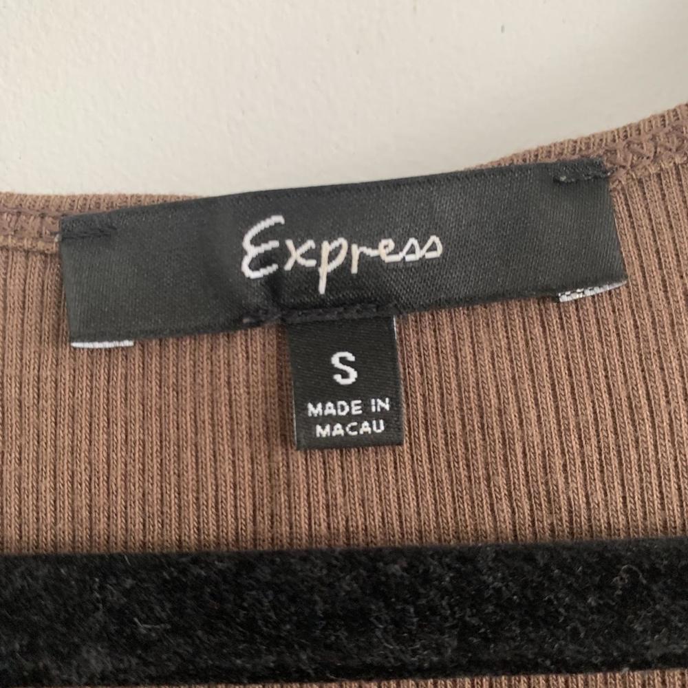 Express Brown Sequin Tank Little - Picture 3 of 4